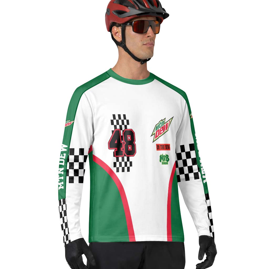 Mountain Dew Racing 48 Downhill Jersey - lifestyle view