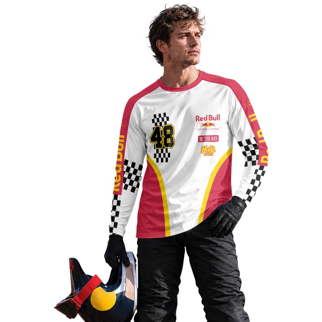 Red Bull Racing 48 Long Sleeve Motocross Jersey