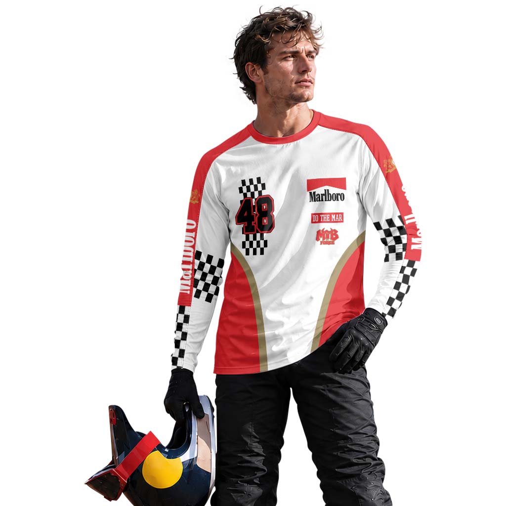 Marlboro Racing 48 Long Sleeve Motocross Jersey