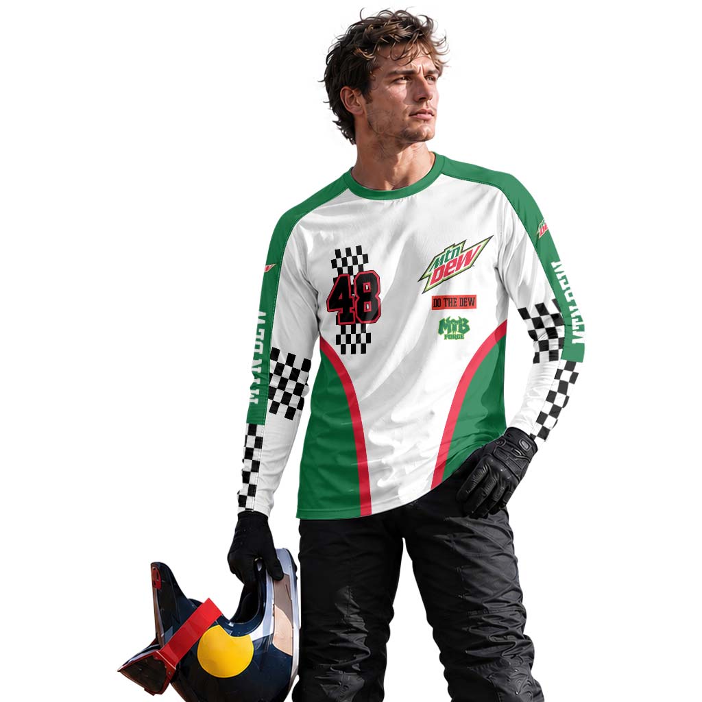 Mountain Dew Racing 48 Long Sleeve Motocross Jersey