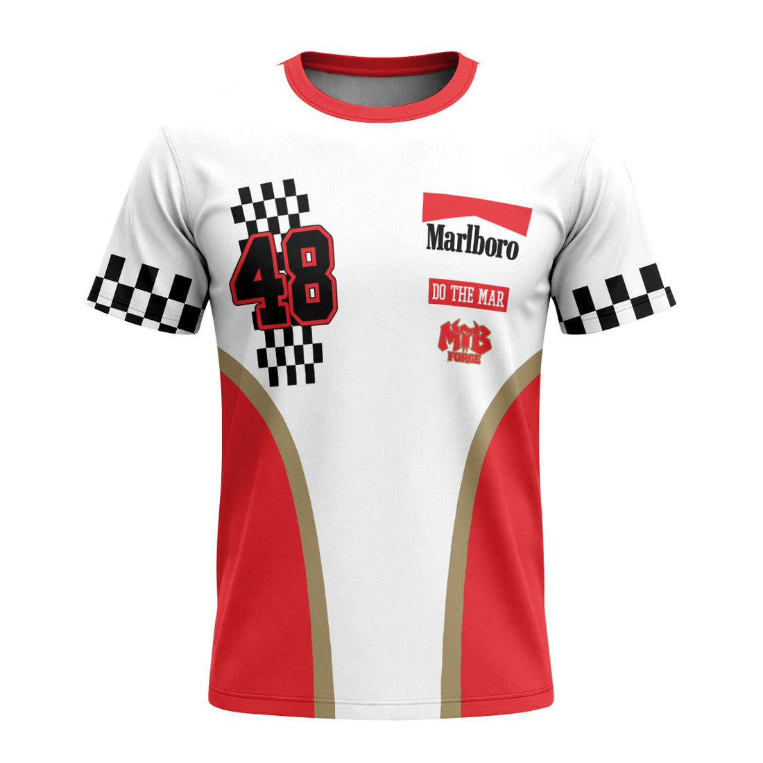 Marlboro Racing 48 T-Shirt | Downhill MTB Jersey Short Sleeve - Product Image