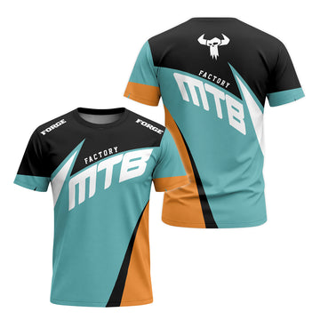Factory MTB Race T-Shirt | Downhill MTB Jersey Short Sleeve - Product Image