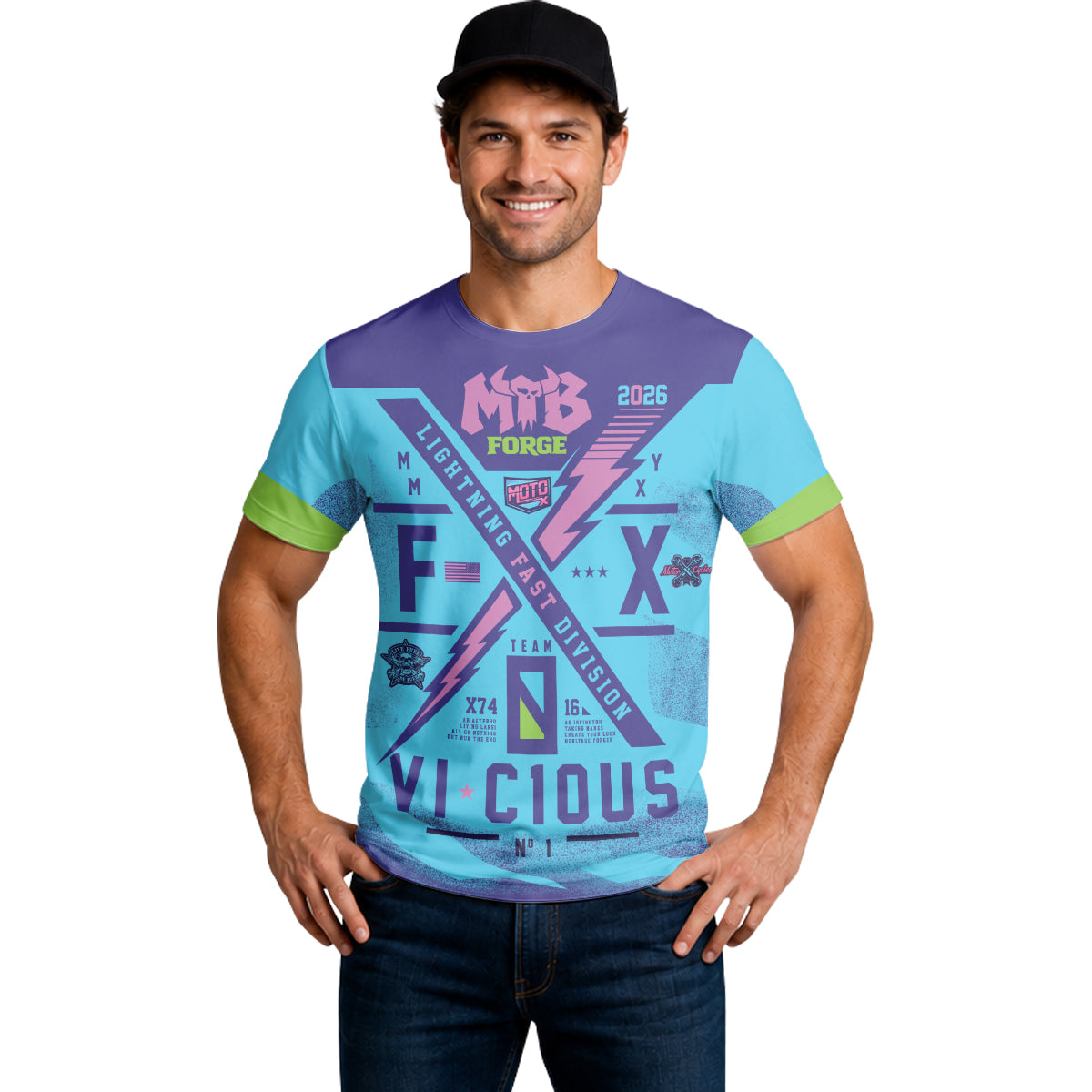 Vicious Short Sleeve Mountain Bike Jersey