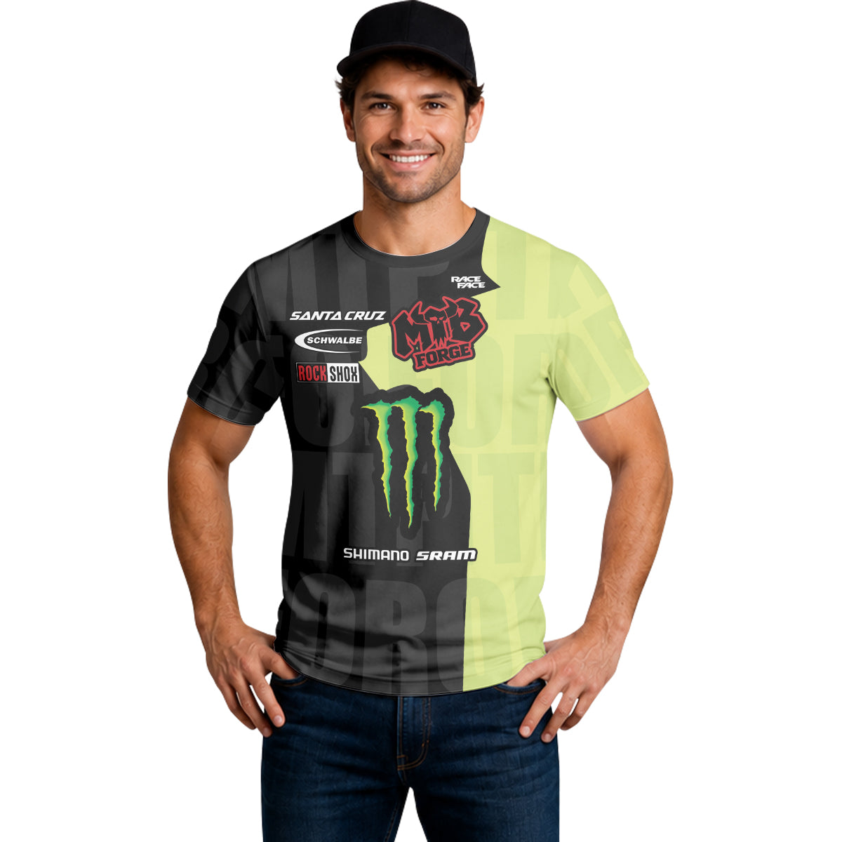 Santa Cruz Monster Energy Short Sleeve Mountain Bike Jersey