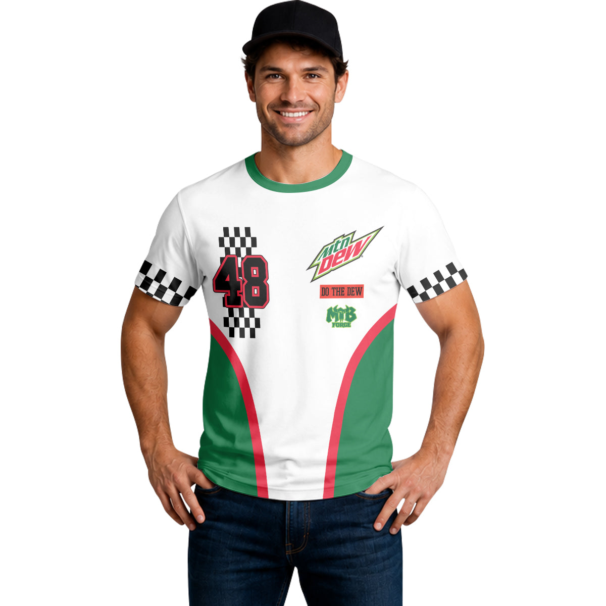 Mountain Dew Racing 48 Short Sleeve Motocross Jersey