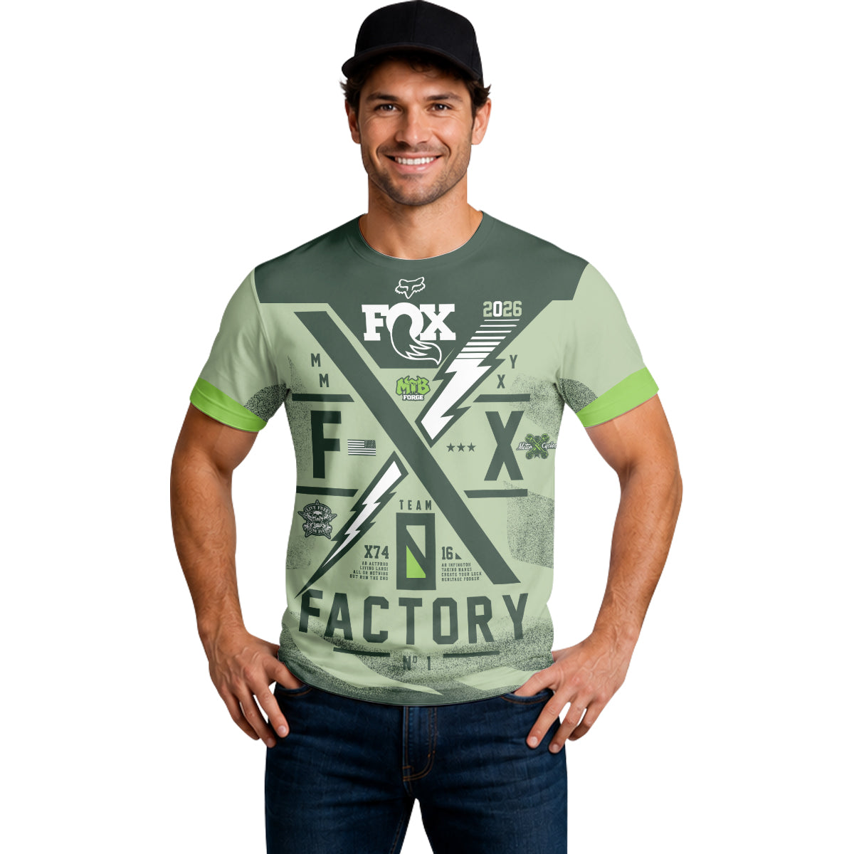 Fox X Factory Short Sleeve Mountain Bike Jersey