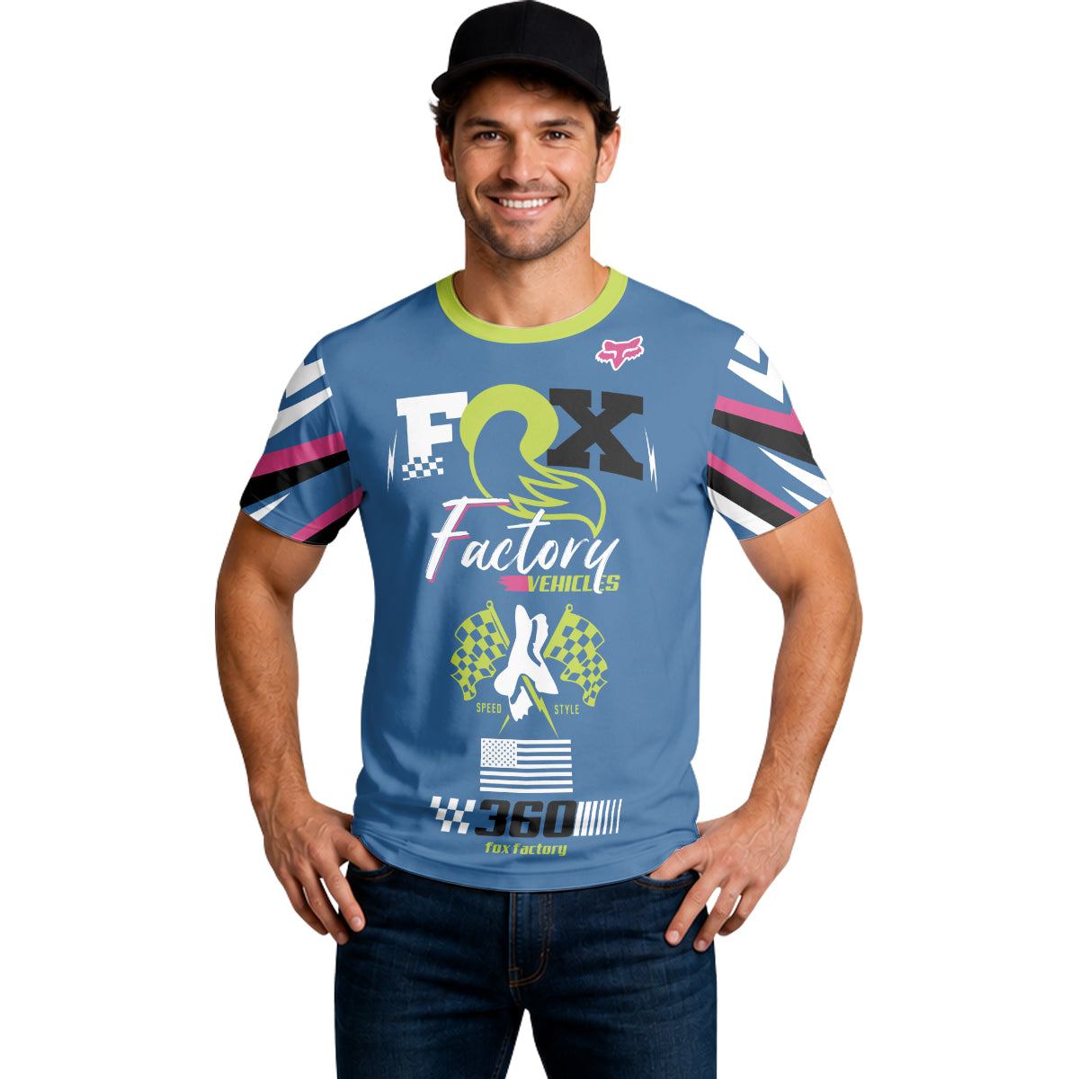 Fox Factory Voltage 360 Short Sleeve Mountain Bike Jersey