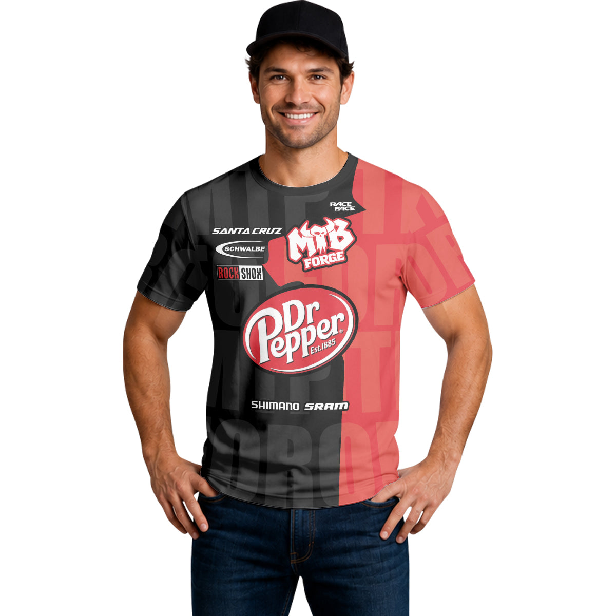 Santa Cruz Dr Pepper Short Sleeve Mountain Bike Jersey