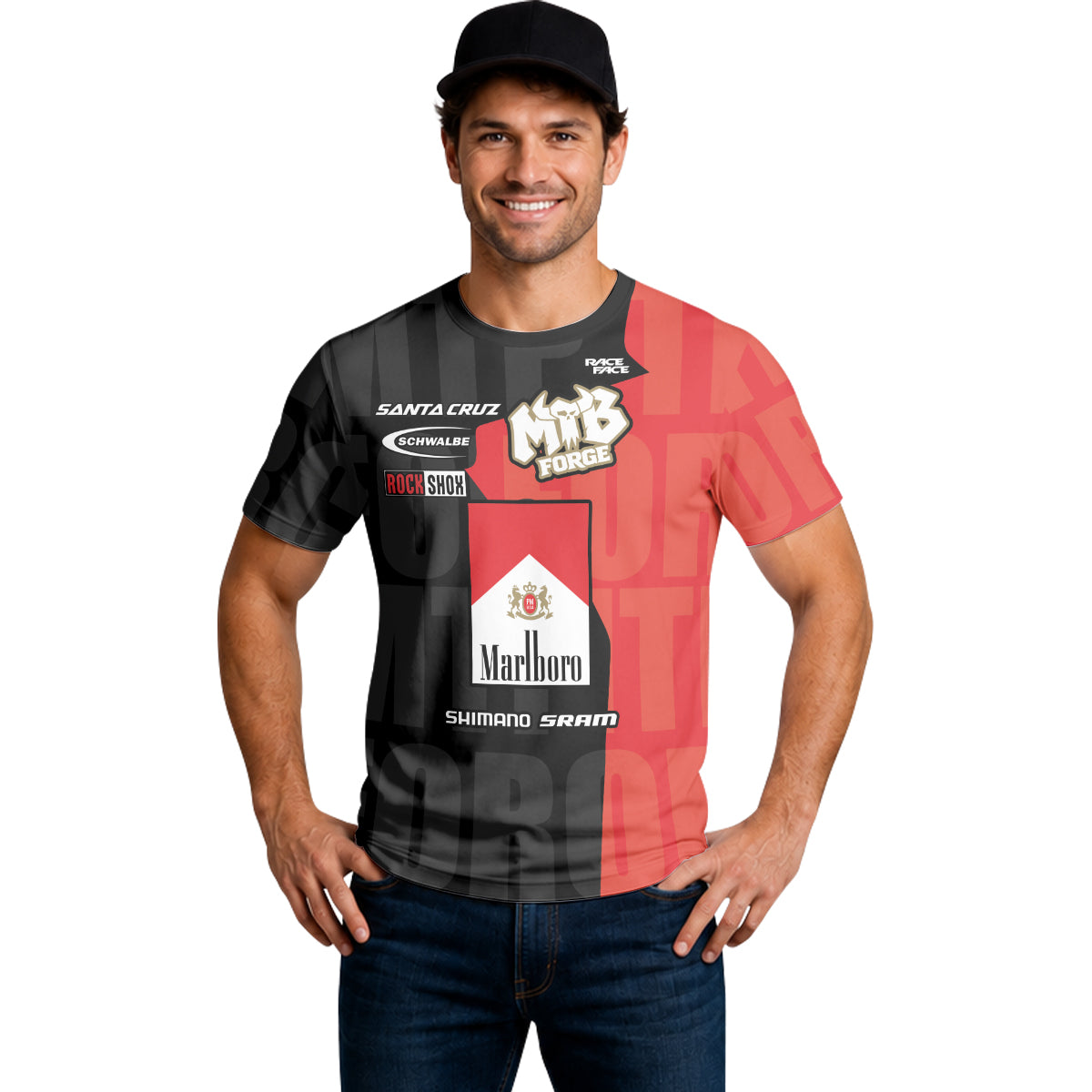 Santa Cruz Marlboro Short Sleeve Mountain Bike Jersey