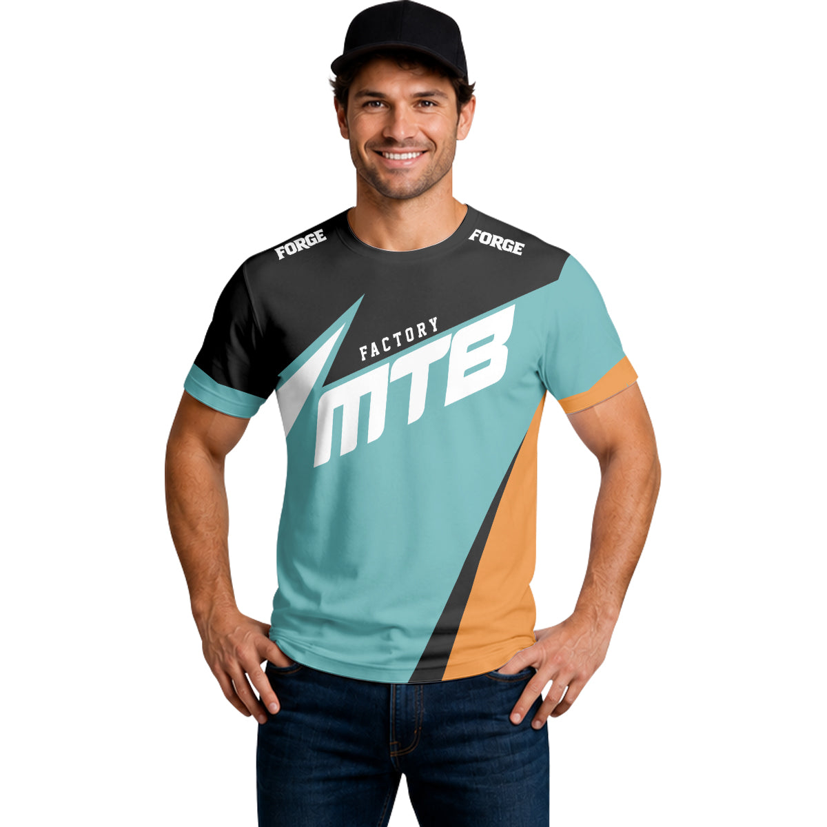Factory MTB Short Sleeve Mountain Bike Jersey