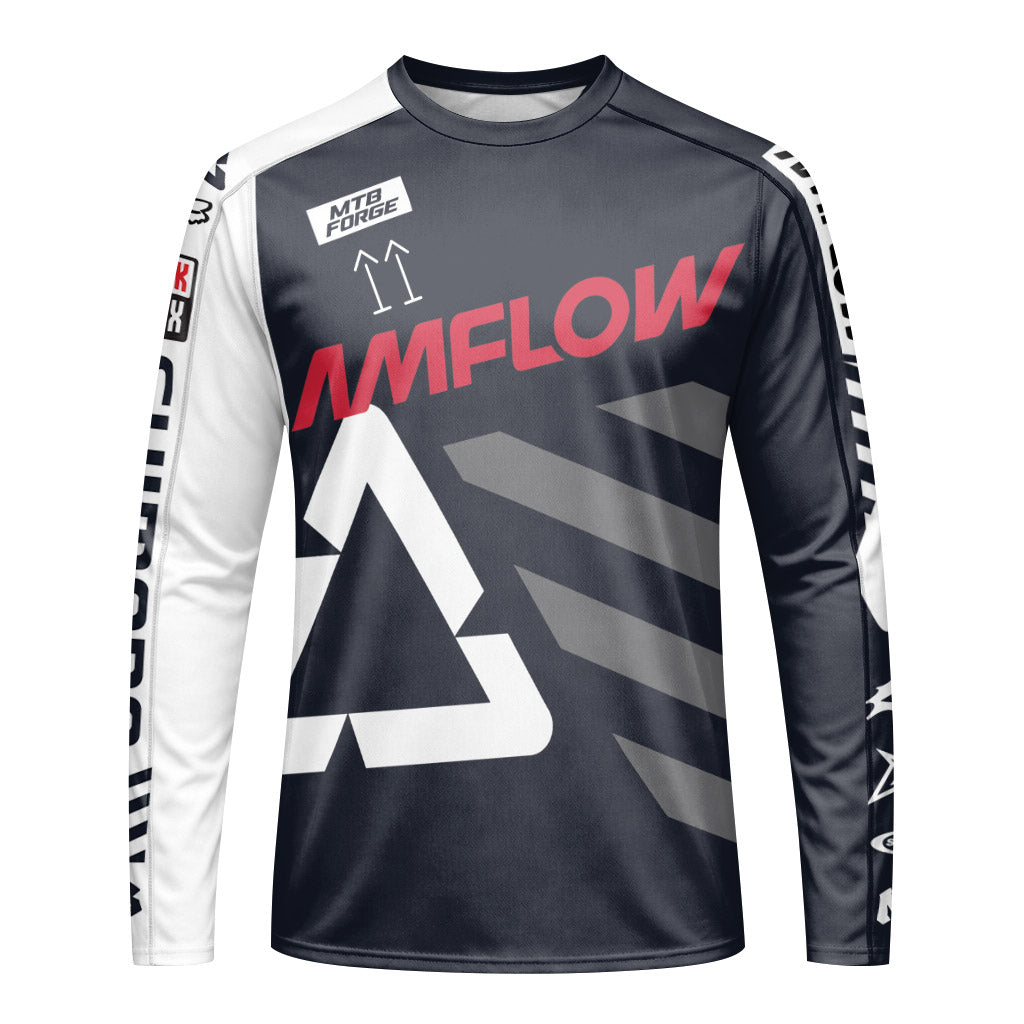 AMFlow Santa Cruz Gravity Downhill Jersey | Santa Cruz Gravity Jersey - front view mockup