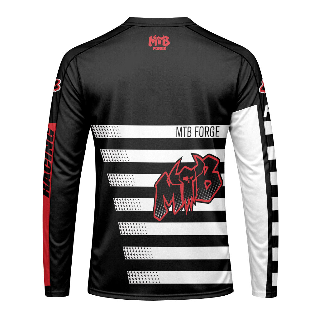 Canyon Forge Mono Strike Downhill Jersey | Canyon Gravity MTB Jersey - front view mockup