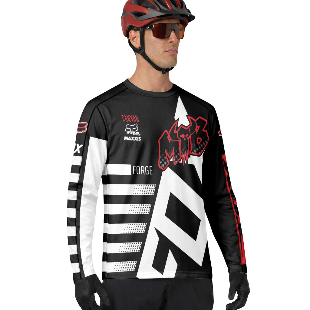 Canyon Forge Mono Strike Downhill Jersey | Canyon Gravity MTB Jersey - lifestyle view