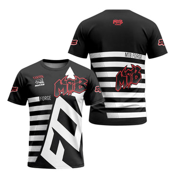 Canyon Forge Mono Strike Race T-Shirt | Canyon Downhill Rider T-Shirt - front and back view