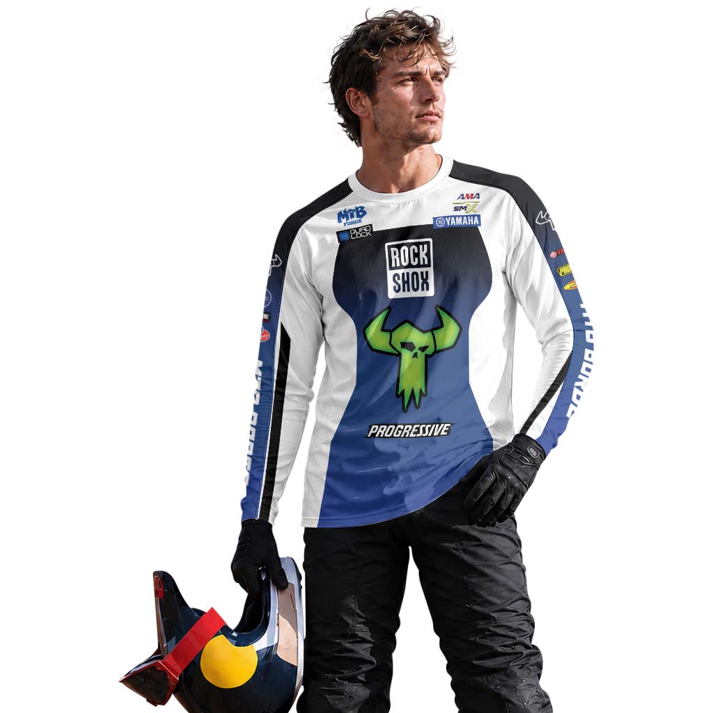 Deegan 1W Yamaha Progressive Long Sleeve Motocross Jersey – Lifestyle View