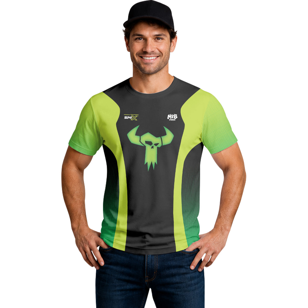 Factory Short Sleeve Mountain Bike Jersey – Lifestyle View