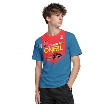 Fredrik Norén #63 O'Neal Yamaha Youth Short Sleeve Motocross Jersey – Boy Lifestyle View