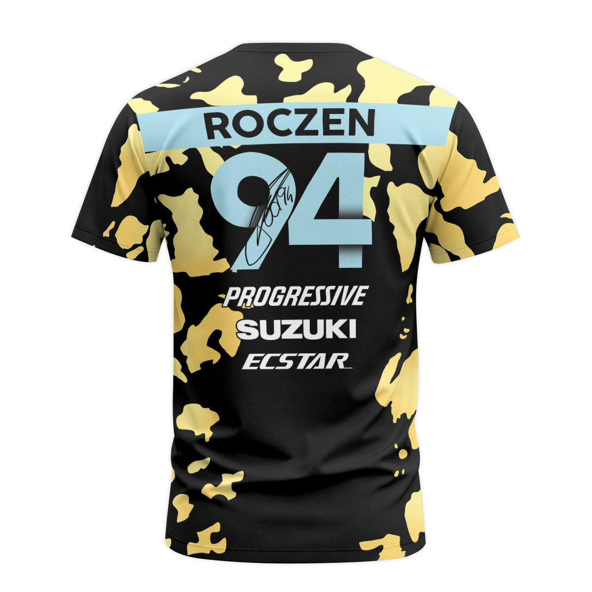 Ken Roczen 94 Progressive Suzuki Ecstar Black Gold Camo Short Sleeve Motocross Jersey