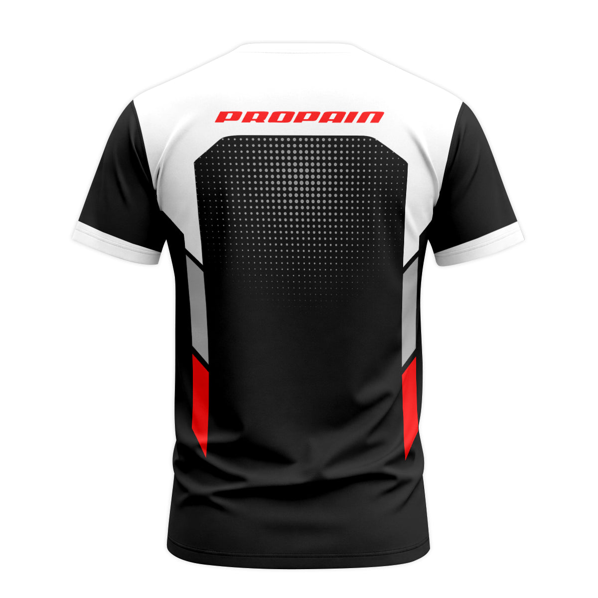 Propain Factory Racing MTB Black White Red Short Sleeve Mountain Bike Jersey