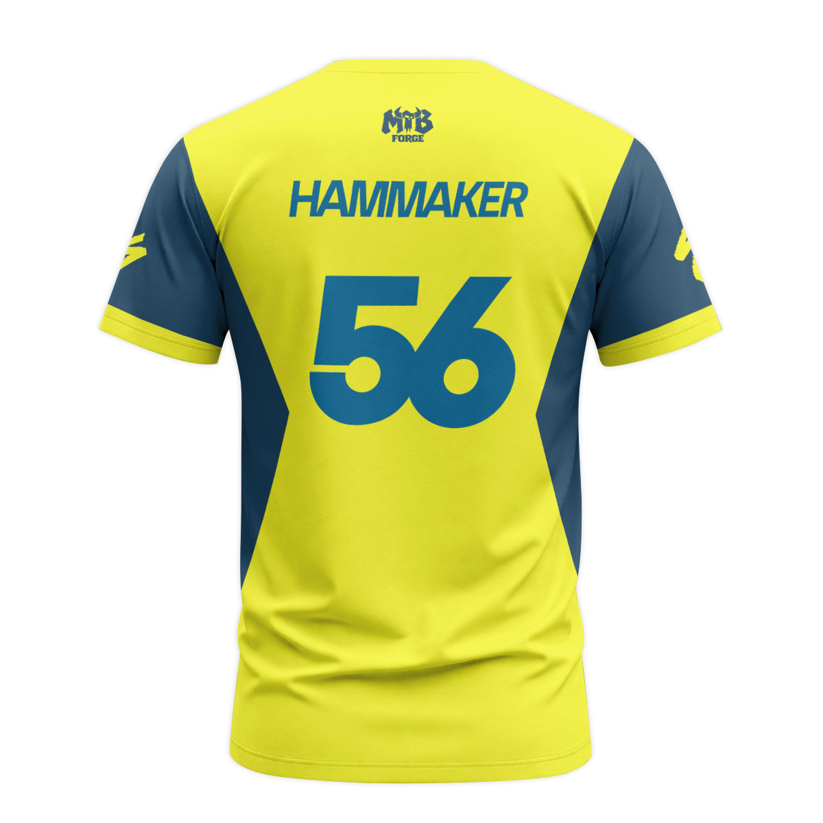 Seth Hammaker 56 Kawasaki Pro Circuit Short Sleeve Motocross Jersey – Back View Mockup