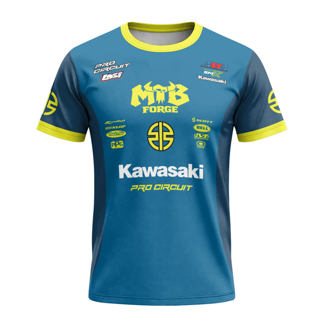 Seth Hammaker 56 Kawasaki Pro Circuit Short Sleeve Motocross Jersey