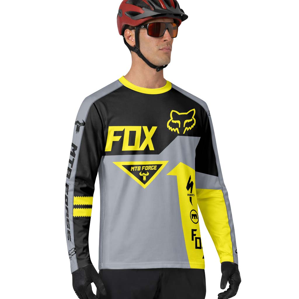 Specialized Factory Volt Short Sleeve Mountain Bike Jersey | Fox TEE - lifestyle view