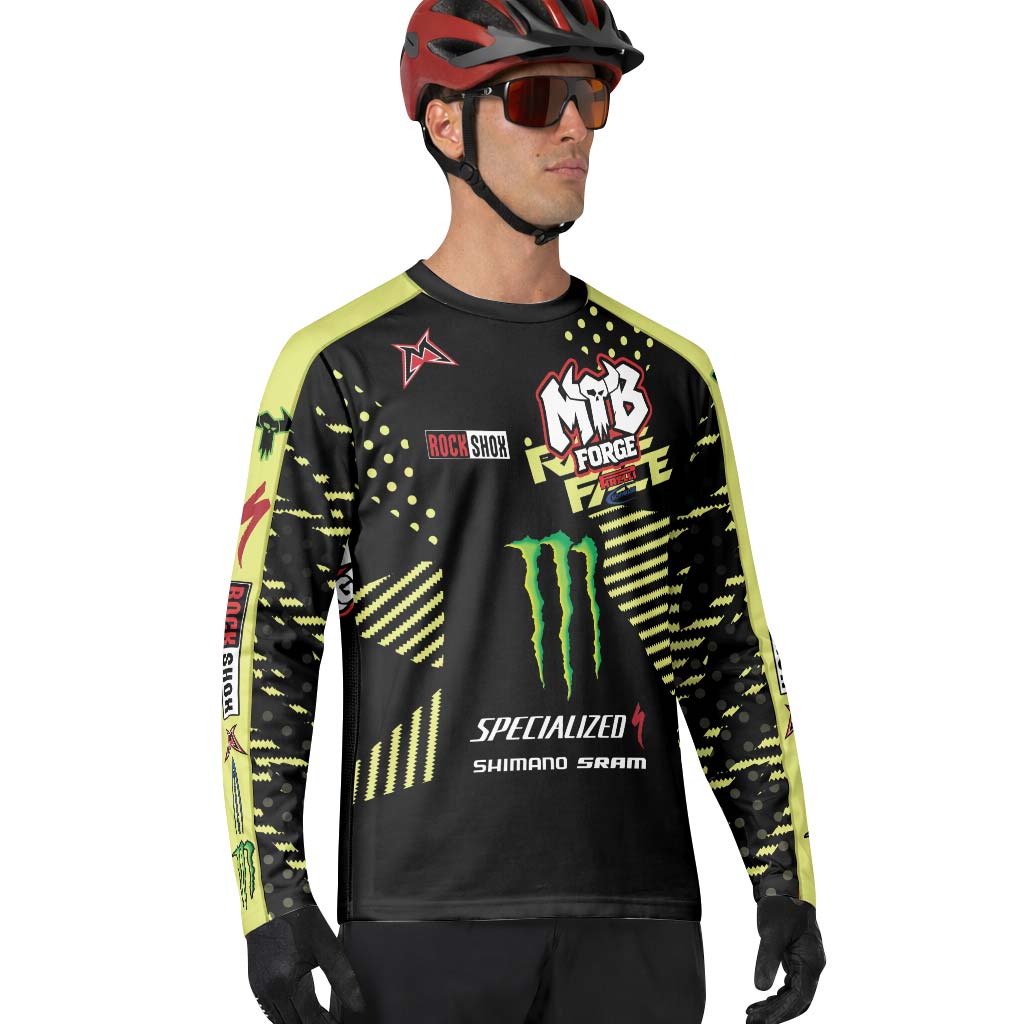 Specialized Monster Energy Downhill Jersey | Specialized MTB Jersey - lifestyle view