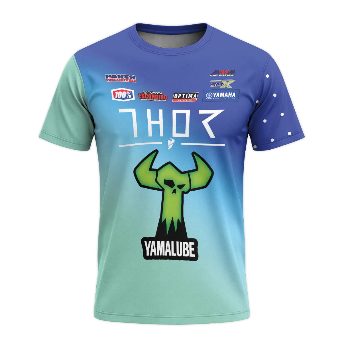 Thor Haiden Deegan 238 Short Sleeve Motocross Jersey – Front View Mockup