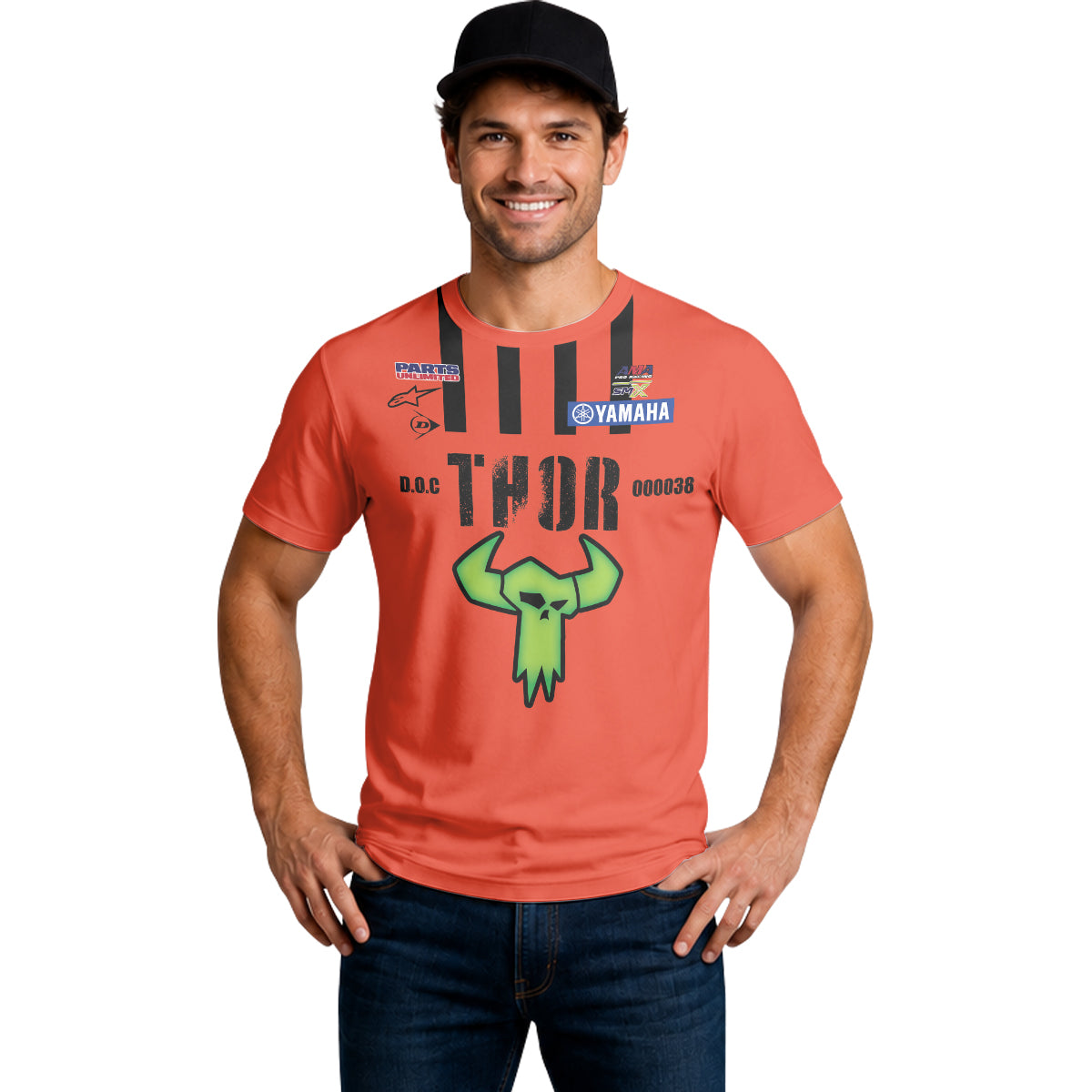 Thor Haiden Deegan 38 Short Sleeve Motocross Jersey – Lifestyle View