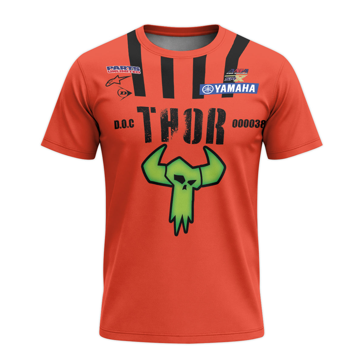 Thor Haiden Deegan 38 Short Sleeve Motocross Jersey – Front View Mockup