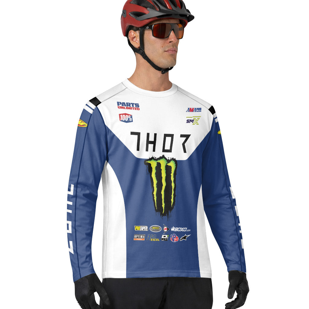 Thor Haiden Deegan Monster Energy Long Sleeve Motocross Jersey - lifestyle view