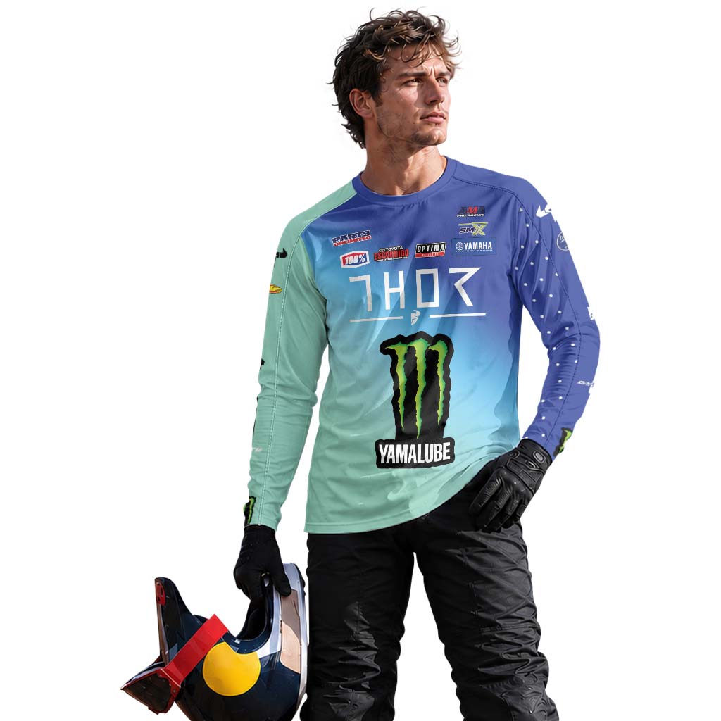 Thor Monster Energy Haiden Deegan 238 Long Sleeve Motocross Jersey - lifestyle view