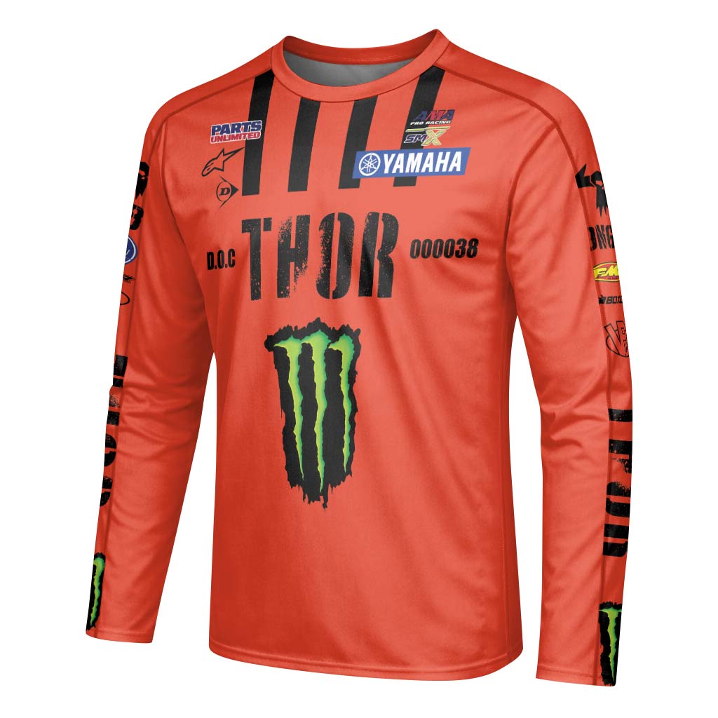 Thor Monster Energy Haiden Deegan 38 Long Sleeve Motocross Jersey