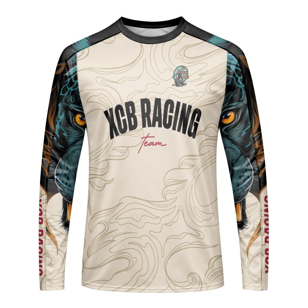 XCB Long Sleeve Mountain Bike Jersey | Bike Park Jersey Long Sleeve  - Product Image