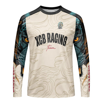 XCB Long Sleeve Mountain Bike Jersey | Bike Park Jersey Long Sleeve  - Product Image